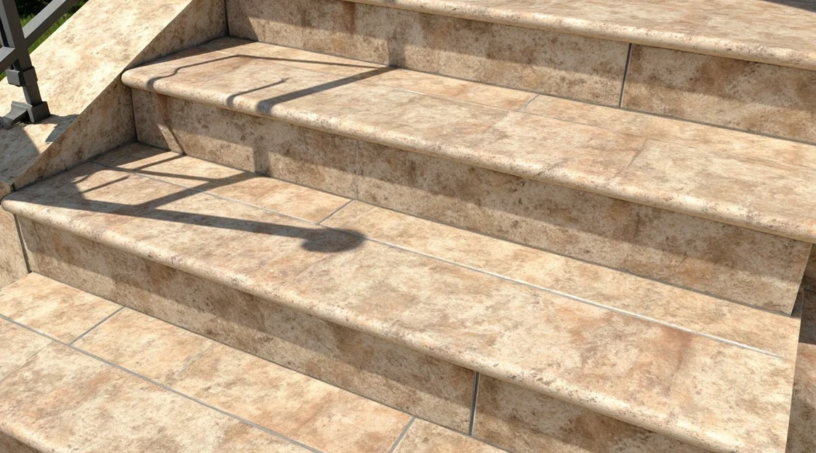 Kamienny dywan na schody zewnętrzne: antypoślizg, krawędzie i wykonanie stopnic bez pękania