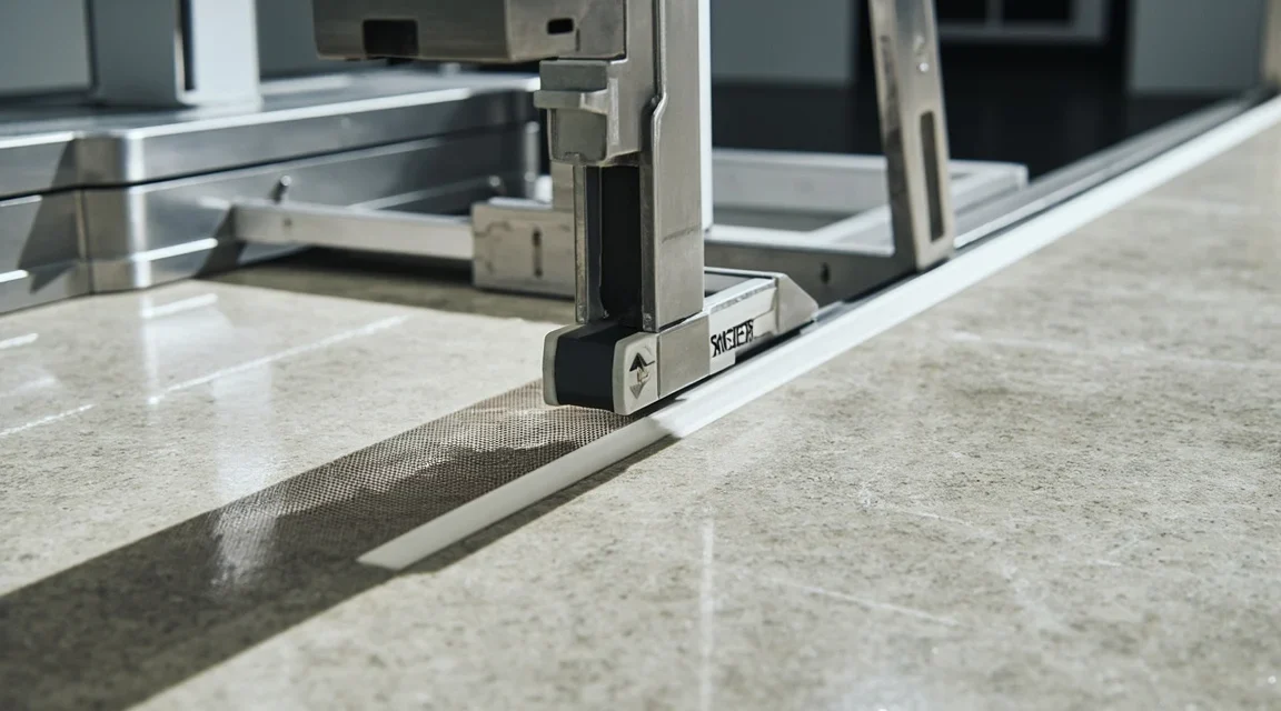 Badanie antypoślizgowości posadzki: PN-EN 16165, PTV, klasy R — co to znaczy dla inwestora i wykonawcy