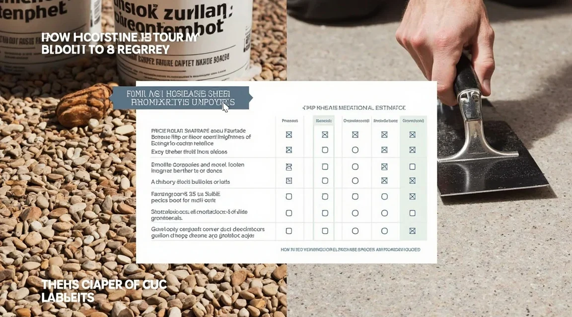 Koszt kamiennego dywanu: cena za m² materiałów vs robocizna — jak czytać oferty i co porównywać