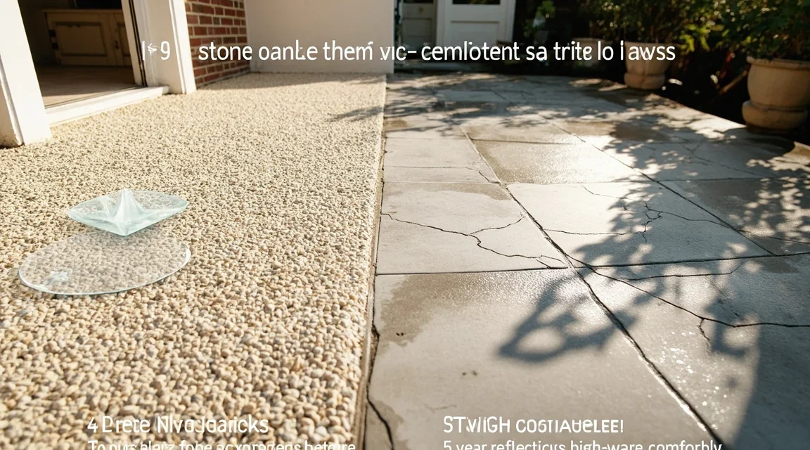 Kamienny dywan vs płytki na tarasie: koszt 5 lat, naprawy, przecieki i komfort użytkowania