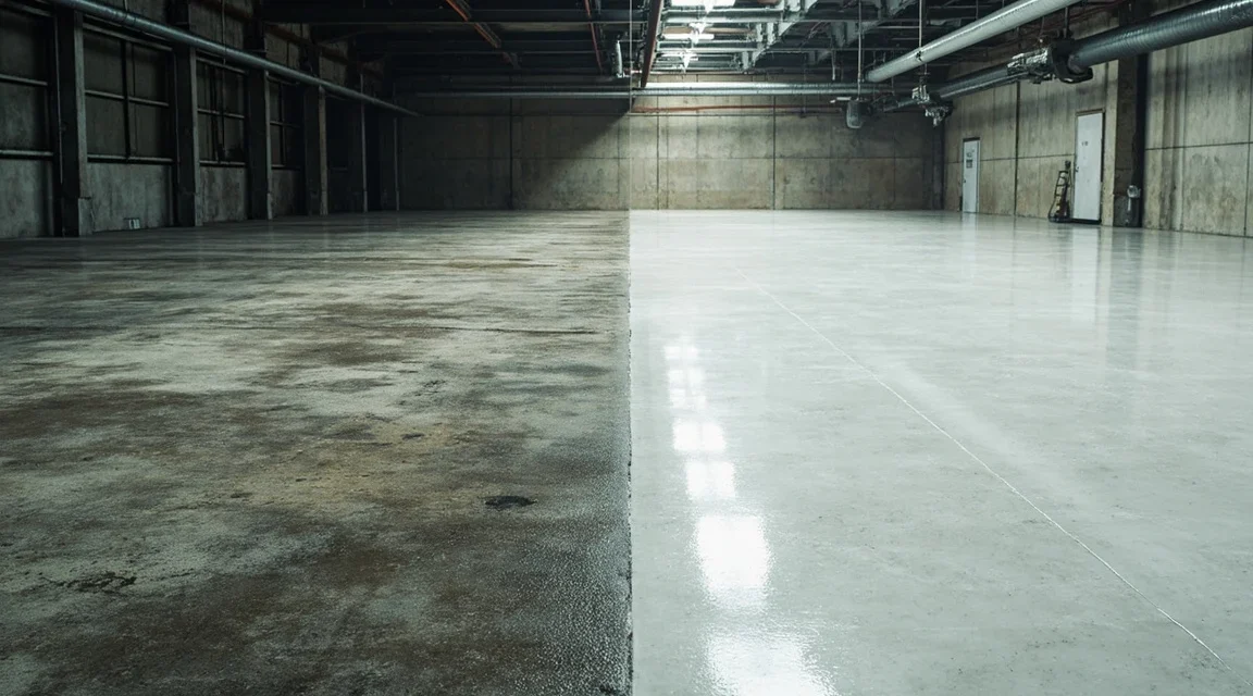 Wilgotny beton a posadzka żywiczna: kiedy potrzebujesz bariery przeciwwilgociowej, a kiedy naprawy
